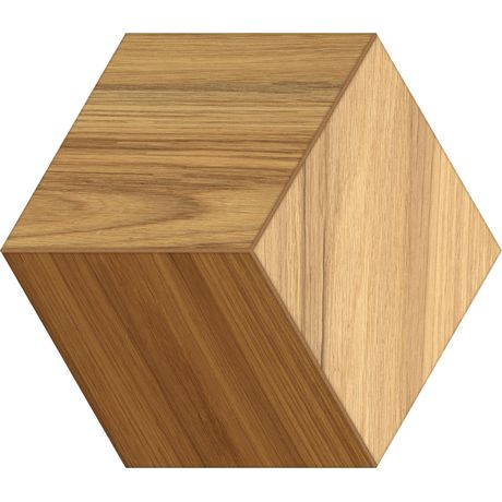 Piso-Ceramico-Gabriella-Hexagonal-Legno-Acetinado-17X20 Piso-Ceramico-Gabriella-Hexagonal-Legno-Acetinado-17X20