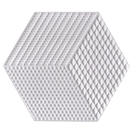Piso-Ceramico-Gabriella-Hexagonal-Monocolore-Hx20-Mn04-Acetinado-17X20 Piso-Ceramico-Gabriella-Hexagonal-Monocolore-Hx20-Mn04-Acetinado-17X20