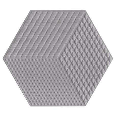 Piso-Ceramico-Gabriella-Hexagonal-Monocolore-Hx20-Mn19-Acetinado-17X20