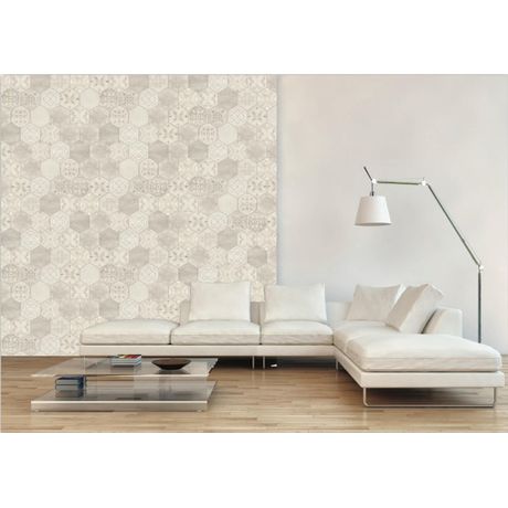 Piso-Ceramico-Gabriella-Hexagonal-Siena-Acetinado-17X20 Piso-Ceramico-Gabriella-Hexagonal-Siena-Acetinado-17X20