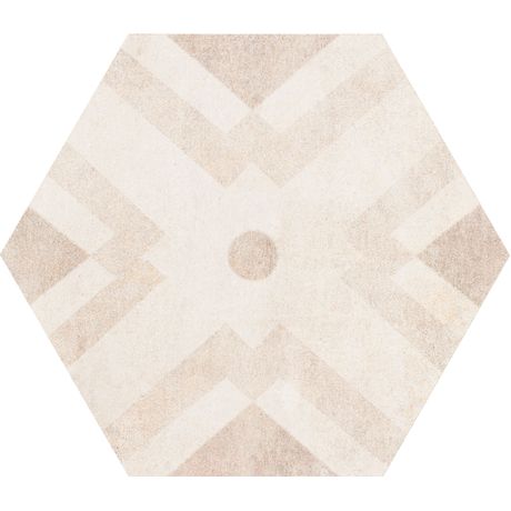 Piso-Ceramico-Gabriella-Hexagonal-Siena-Acetinado-17X20