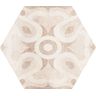 Piso-Ceramico-Gabriella-Hexagonal-Siena-Acetinado-17X20