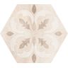 Piso-Ceramico-Gabriella-Hexagonal-Siena-Acetinado-17X20