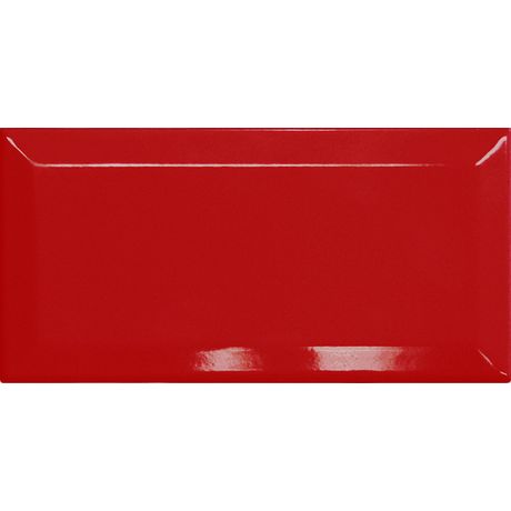 Revestimento-Gabriella-Soft-Bisotado-VM7.5-15BIS-Vermelho-Brilhante-75X15 Revestimento-Gabriella-Soft-Bisotado-VM7.5-15BIS-Vermelho-Brilhante-75X15