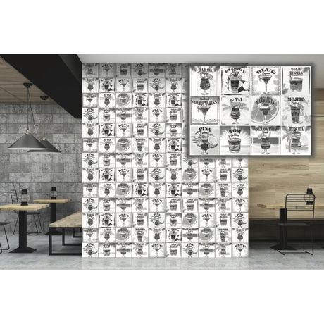 Revestimento-Gabriella-Cocktail-Preto-COCKTAIL-PR-Kit-12-Pecas-Brilhante-20X20 Revestimento-Gabriella-Cocktail-Preto-COCKTAIL-PR-Kit-12-Pecas-Brilhante-20X20