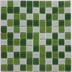 Pastilha-de-Vidro-Glass-Mosaic-Cristal-MIX2515-Verde-30x30