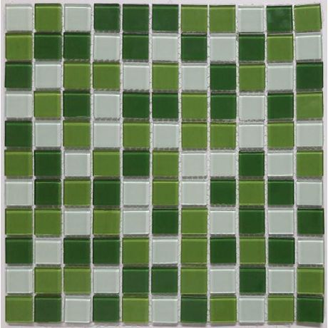 Pastilha-de-Vidro-Glass-Mosaic-Cristal-MIX2515-Verde-30x30