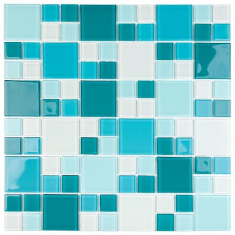 Pastilha-de-Vidro-Glass-Mosaic-Cristal-K2410-Branco-Verde-30x30