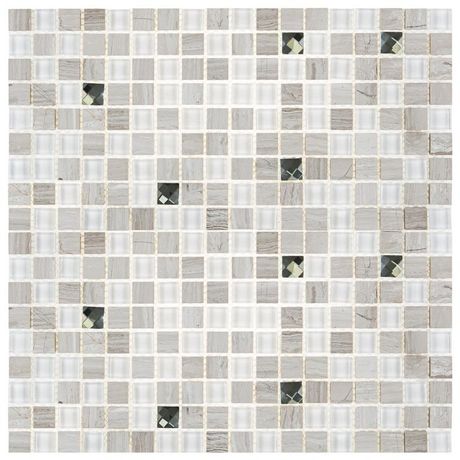 Pastilha-de-Marmore-e-Vidro-Glass-Mosaic-Diamond-D335-Branca-Bege-30x30 Pastilha-de-Marmore-e-Vidro-Glass-Mosaic-Diamond-D335-Branca-Bege-30x30