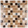 Pastilha-de-Vidro-Glass-Mosaic-Diamond-D339-Marrom-e-Bege-29x29