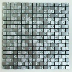 Pastilha-de-Aluminio-Glass-Mosaic-Metal-AL1011-Prata-Escovada-30x30