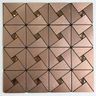 Pastilha-de-Aluminio-Glass-Mosaic-Metal-AL1007-Bronze-Escovada-30x30 Pastilha-de-Aluminio-Glass-Mosaic-Metal-AL1007-Bronze-Escovada-30x30
