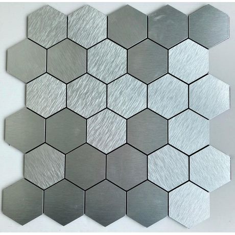 Pastilha-de-Aluminio-Glass-Mosaic-Metal-AL1015-Branca-30x30 Pastilha-de-Aluminio-Glass-Mosaic-Metal-AL1015-Branca-30x30