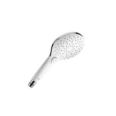 Ducha-Manual-Roca-140-Mm-com-3-Funcoes-Plenum-Round--Itens-para-Instalacao-Tomada-D-Agua-Flexivel-e-Suporte--