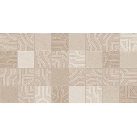 Revestimento-Castelli-Decorado-Castelo-de-Bellver-Beige-Acetinado-com-Relevo-62x120