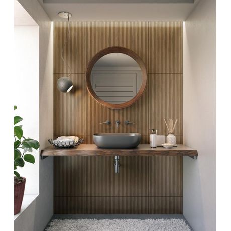 Revestimento-Meggagres-Ripado-Marfil-Acetinado-45x90 Revestimento-Meggagres-Ripado-Marfil-Acetinado-45x90