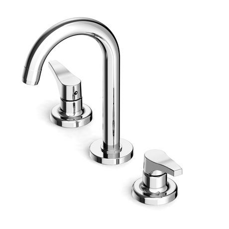 Misturador-Celite-de-Mesa-para-Lavatorio-3-Furos-Bica-Alta-com-Valvula-de-Escoamento-Linha-Fit