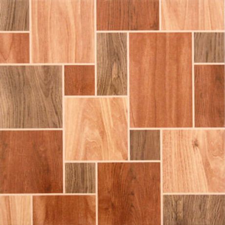 Piso-Cristalle-Madeira-Wood-Mosaic-Brilhante-45x45