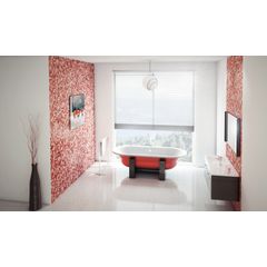 Banheira-Celite-Aco-180x80-Vermelha-Duo-Comfort-Woodline