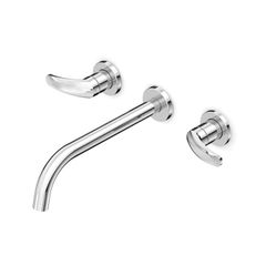 Misturador-Roca-de-Parede-para-Lavatorio-com-Valvula-de-Escoamento-Linha-Nexo