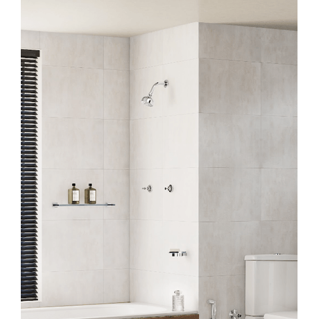 Chuveiro-Celite-Redondo-de-Parede-80mm-com-Braco-Linha-Smart