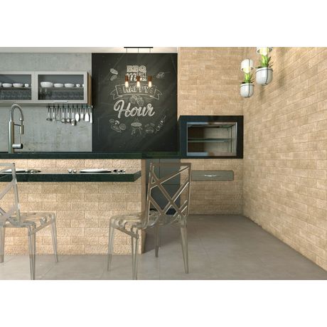 Revestimento-Ceramico-Ceral-Brick-Bege-75x25 Revestimento-Ceramico-Ceral-Brick-Bege-75x25