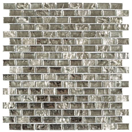 Pastilha-de-Vidro-Luzzo-Allure-Silver-Brilhante-15X32-Placa-30X30 Pastilha-de-Vidro-Luzzo-Allure-Silver-Brilhante-15X32-Placa-30X30