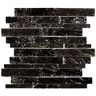 Pastilha-de-Vidro-Luzzo-Cosmos-Black-Brilhante-Tamanho-Variavel-Placa-30X30