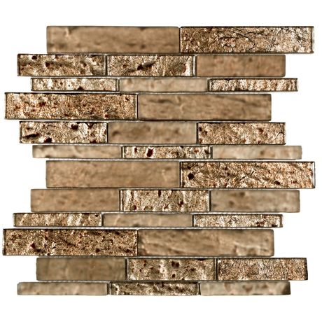 Pastilha-de-Vidro-Luzzo-Cosmos-Bronze-Brilhante-Tamanho-Variavel-Placa-30X30