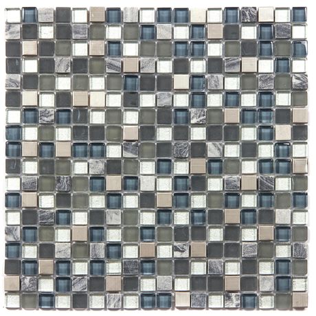 Pastilha-de-Vidro-e-Aco-Inox-Luzzo-Cristal---Metal-LMETAL-02-Brilhante-15X15-Placa-30X30 Pastilha-de-Vidro-e-Aco-Inox-Luzzo-Cristal---Metal-LMETAL-02-Brilhante-15X15-Placa-30X30