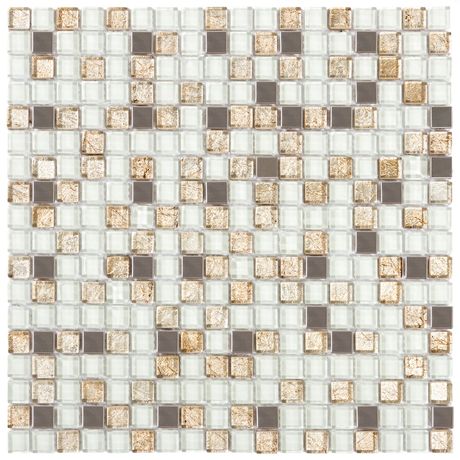 Pastilha-de-Vidro-e-Aco-Inox-Luzzo-Cristal---Metal-LMETAL-03-Brilhante-15X15-Placa-30X30 Pastilha-de-Vidro-e-Aco-Inox-Luzzo-Cristal---Metal-LMETAL-03-Brilhante-15X15-Placa-30X30