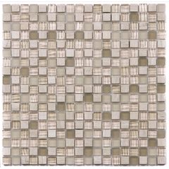 Pastilha-de-Vidro-Luzzo-Cristal---Pedras-LPEDRA-01-Brilhante-15X15-Placa-30X30