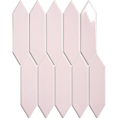 Pastilha-de-Porcelana-Luzzo-Vista-Long-Pink-Brilhante-48X195-Placa-255X355