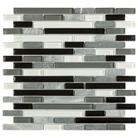 Pastilha-de-Vidro-Luzzo-Cristal---Pedras-LFP-08-Brilhante-Mix-48X15-98X15-e-148X15-Placa-30X30