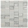 Pastilha-de-Vidro-Luzzo-Cristal---Pedras-LFP-19-Brilhante-Mix-48X15-48X23-e-48X40-Placa-30X30