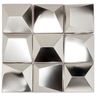 Pastilha-de-Aco-Inox-Luzzo-Jazz-Cube-Silver-Fosca-e-Brilhante-10X10-Placa-305X305