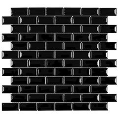 Pastilha-de-Porcelana-Luzzo-Subway-Mini-BK-Brilhante-23X48-Placa-30X30