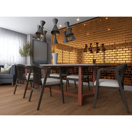 Pastilha-de-Vidro-Espelhada-Luzzo-Mirror-Cooper-Brilhante-75X15-Placa-30X30 Pastilha-de-Vidro-Espelhada-Luzzo-Mirror-Cooper-Brilhante-75X15-Placa-30X30