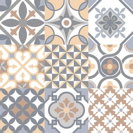 Porcelanato-Realce-Patchwork-Colorato-Acetinado-61x61 Porcelanato-Realce-Patchwork-Colorato-Acetinado-61x61