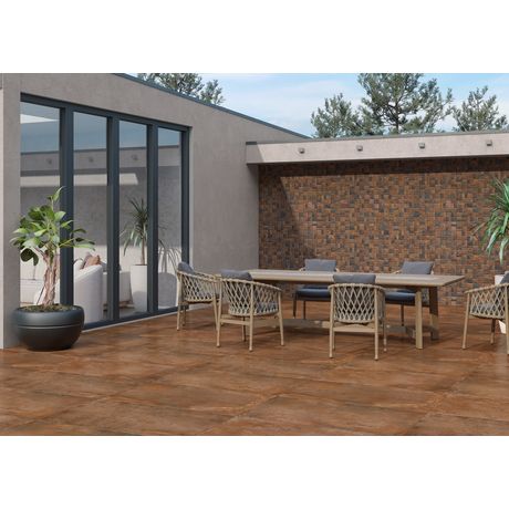 Porcelanato-Damme-Corten-Rustico-62x121 Porcelanato-Damme-Corten-Rustico-62x121