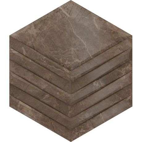 Revestimento-Portinari-Castellon-Hexagonal-Brown-Matte-175x175