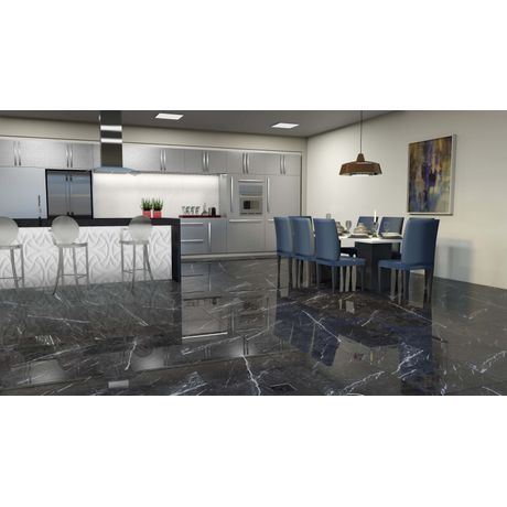 Porcelanato-Damme-Nero-Marquina-Polido-61x120