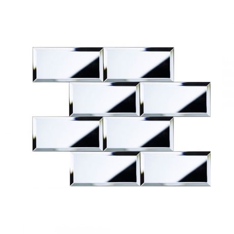 Pastilha-de-Vidro-Luzzo-Mirror-Silver-Brilhante-75X15-Placa-30X30 Pastilha-de-Vidro-Luzzo-Mirror-Silver-Brilhante-75X15-Placa-30X30