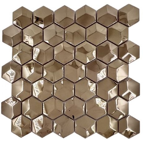 Pastilha-de-Aco-Inox-Luzzo-Jazz-Hex-Cooper-48x48-Placa-297x31 Pastilha-de-Aco-Inox-Luzzo-Jazz-Hex-Cooper-48x48-Placa-297x31